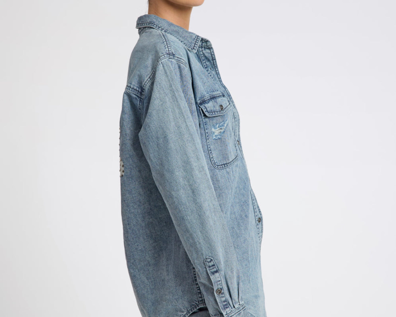 25th Anniversary Limited Edition Everyday Studded Denim Shirt - Salty Dog