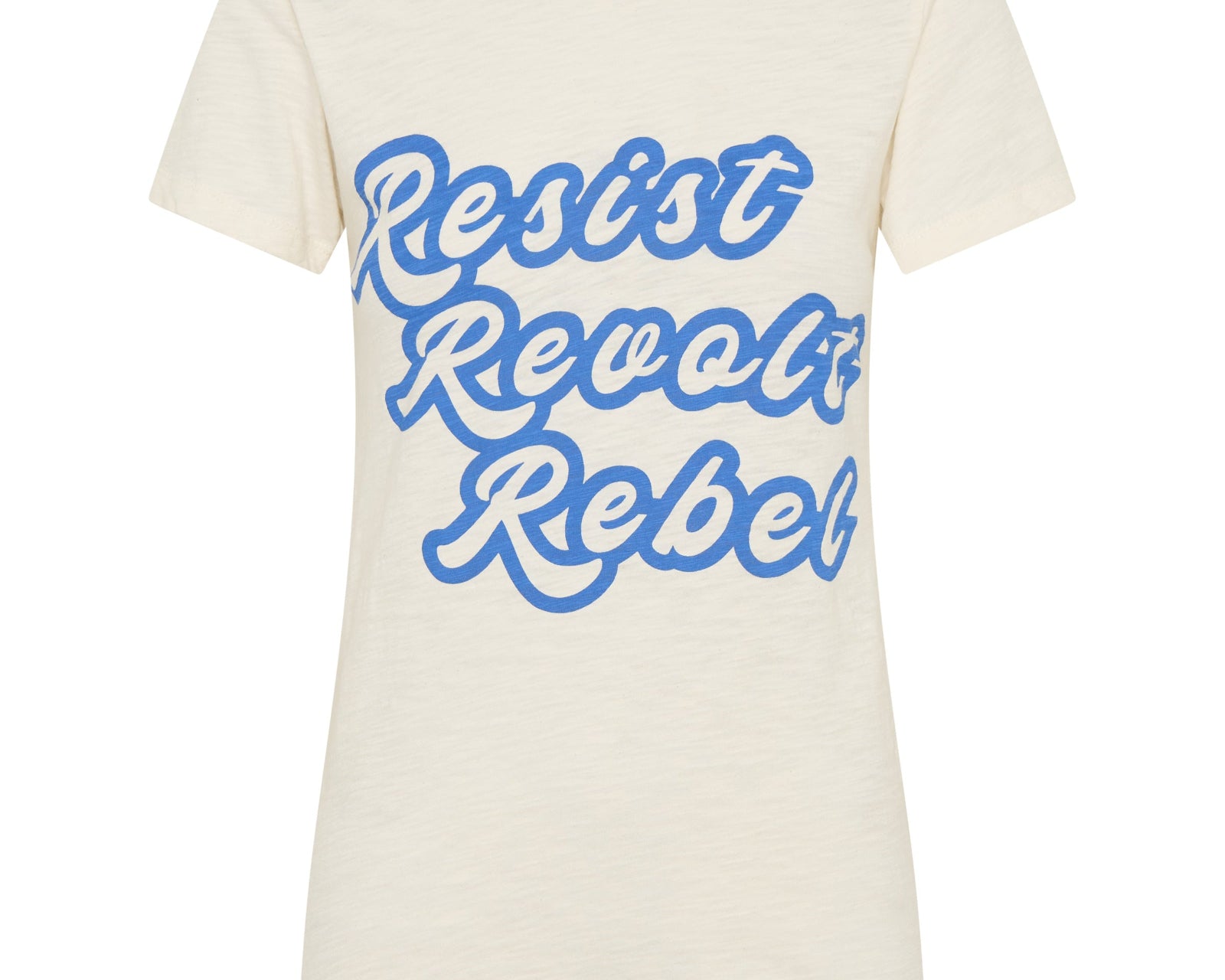 25th Anniversary Resist Revolt Rebel Tee - White