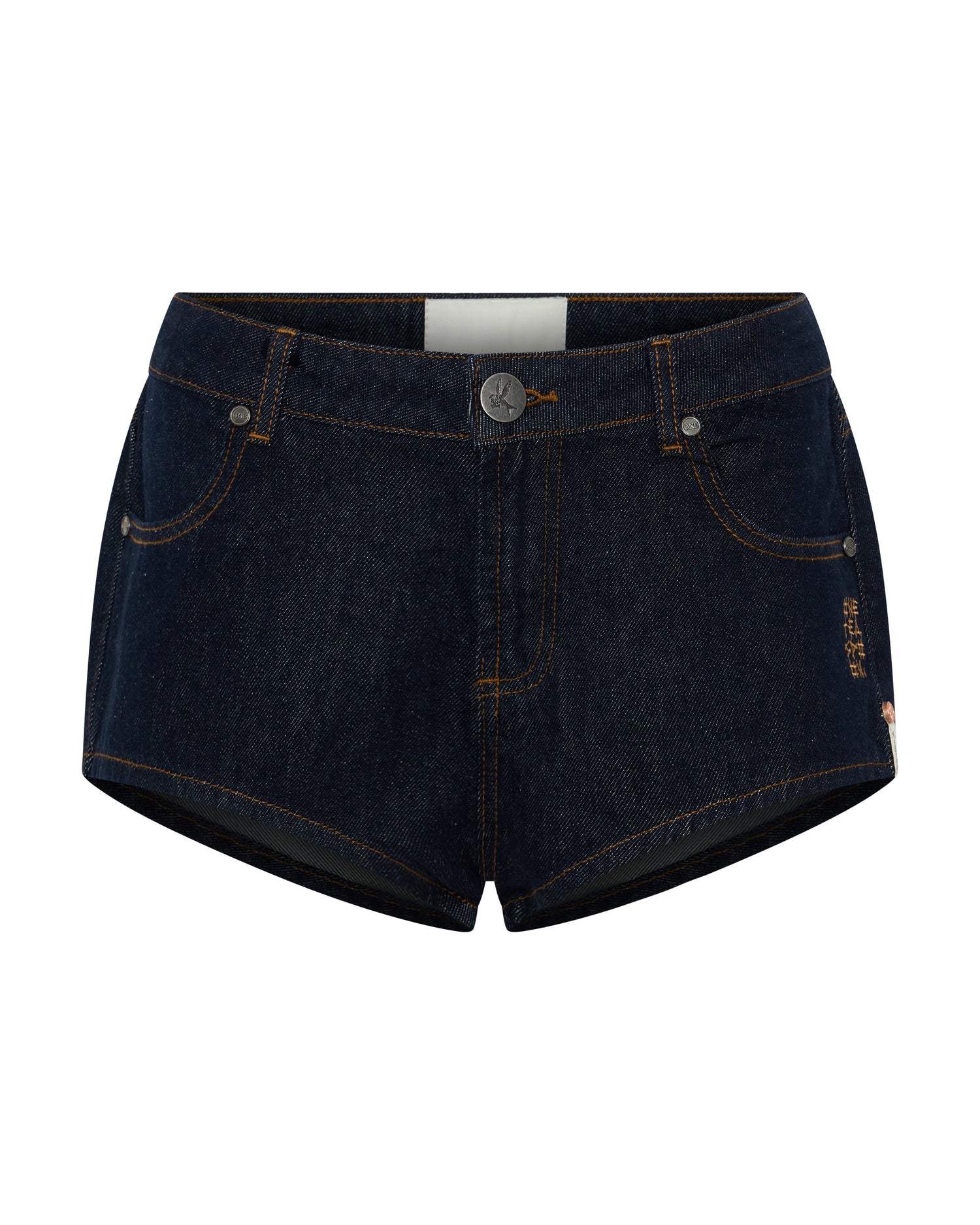 Nomad Low Waist Micro Denim Mini Shorts - Raw Indigo