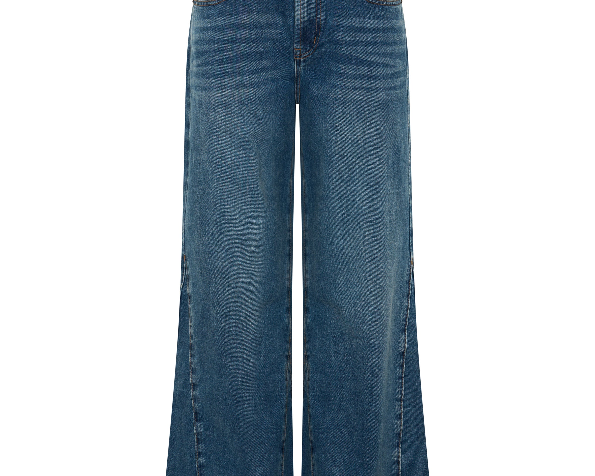 Cruisers Mid Waist Bootcut Flare Denim Jeans - Rodeo Blue