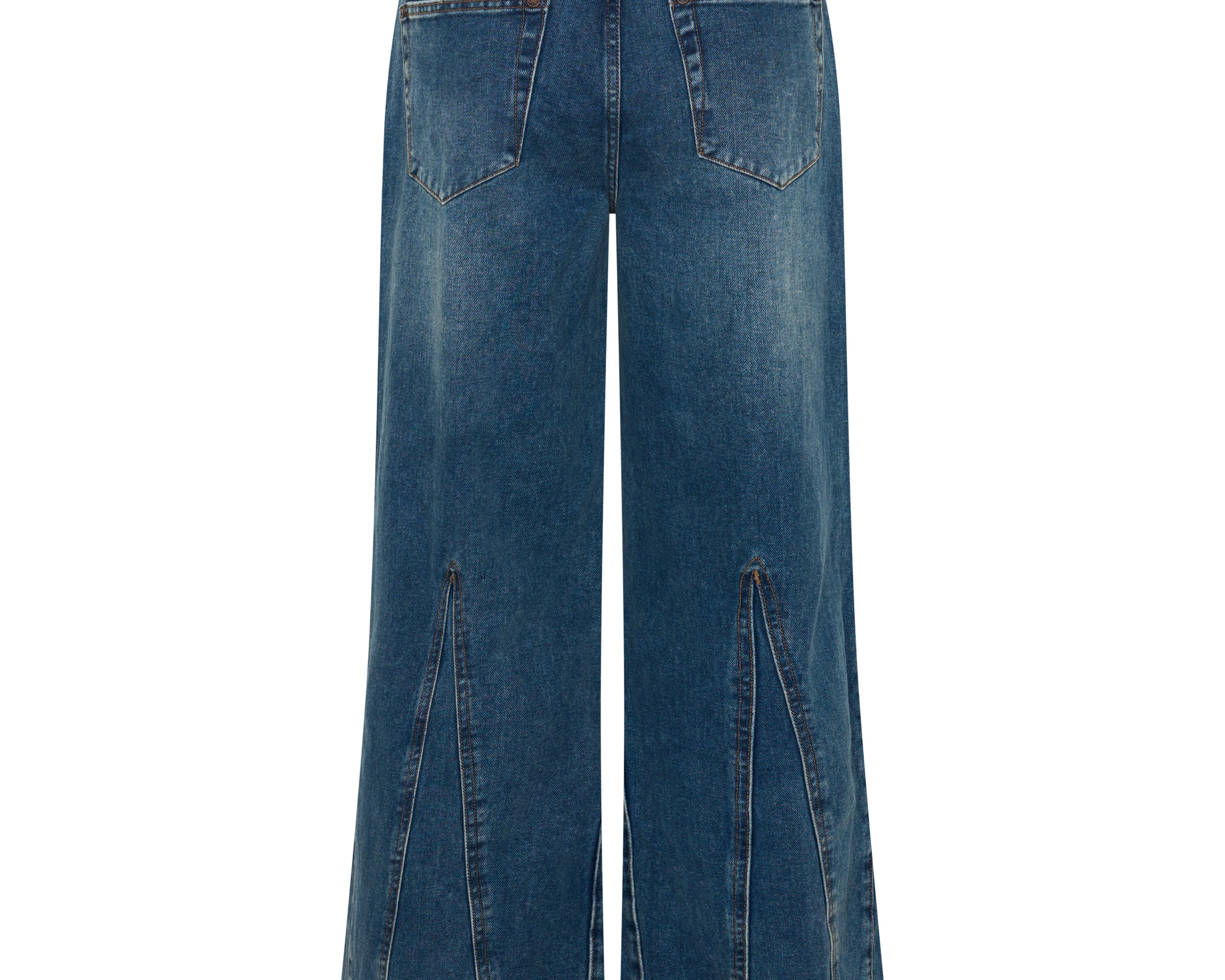 Cruisers Mid Waist Bootcut Flare Denim Jeans - Rodeo Blue