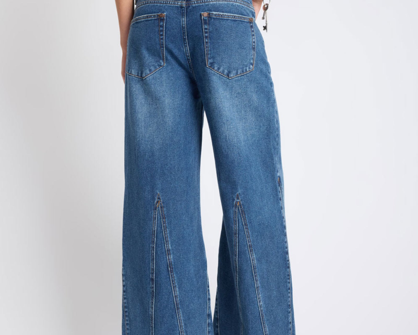 Cruisers Mid Waist Bootcut Flare Denim Jeans - Rodeo Blue