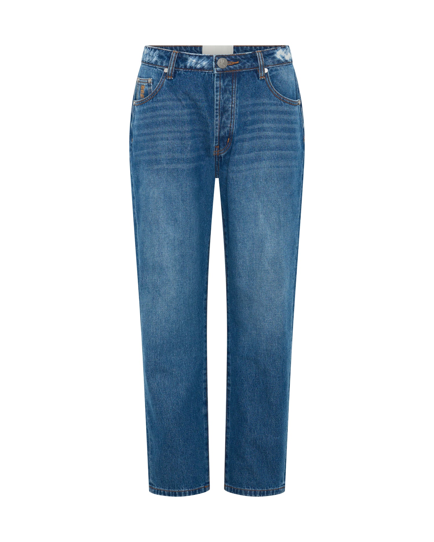Bandits Low Waist Boyfriend Denim Jeans - Pacifica Blue