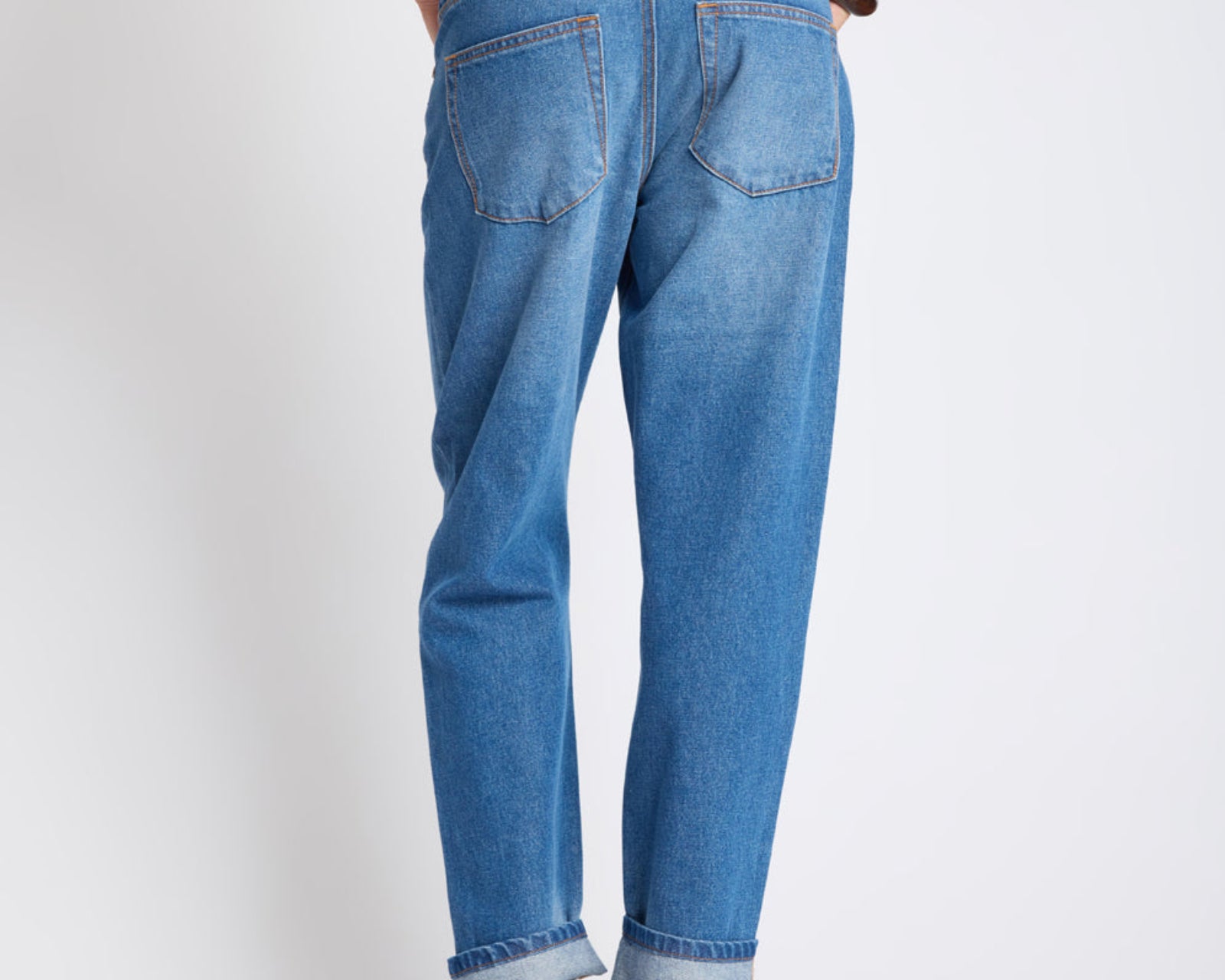 Bandits Low Waist Boyfriend Denim Jeans - Pacifica Blue
