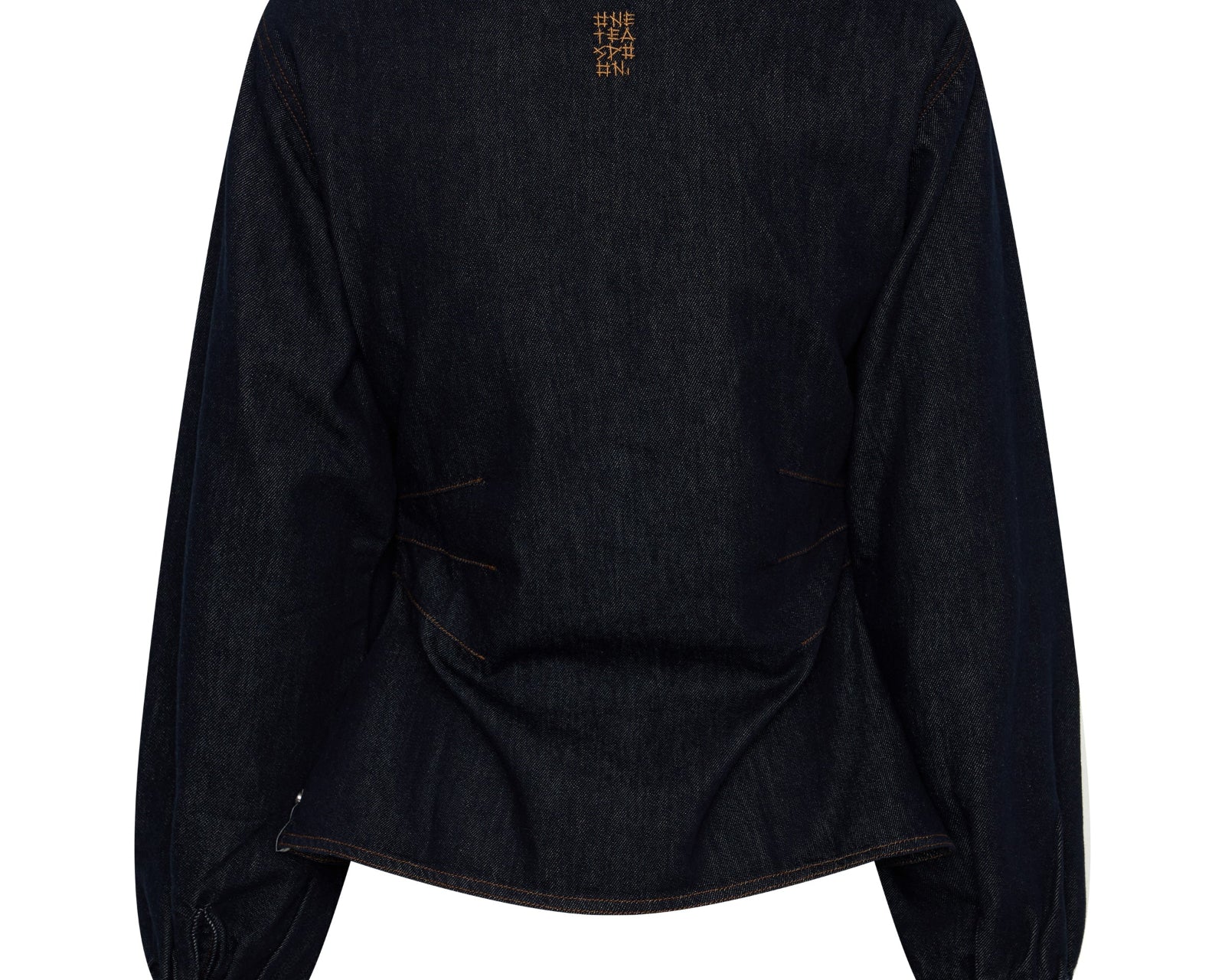 Josie Fitted Denim Shirt - Raw Indigo