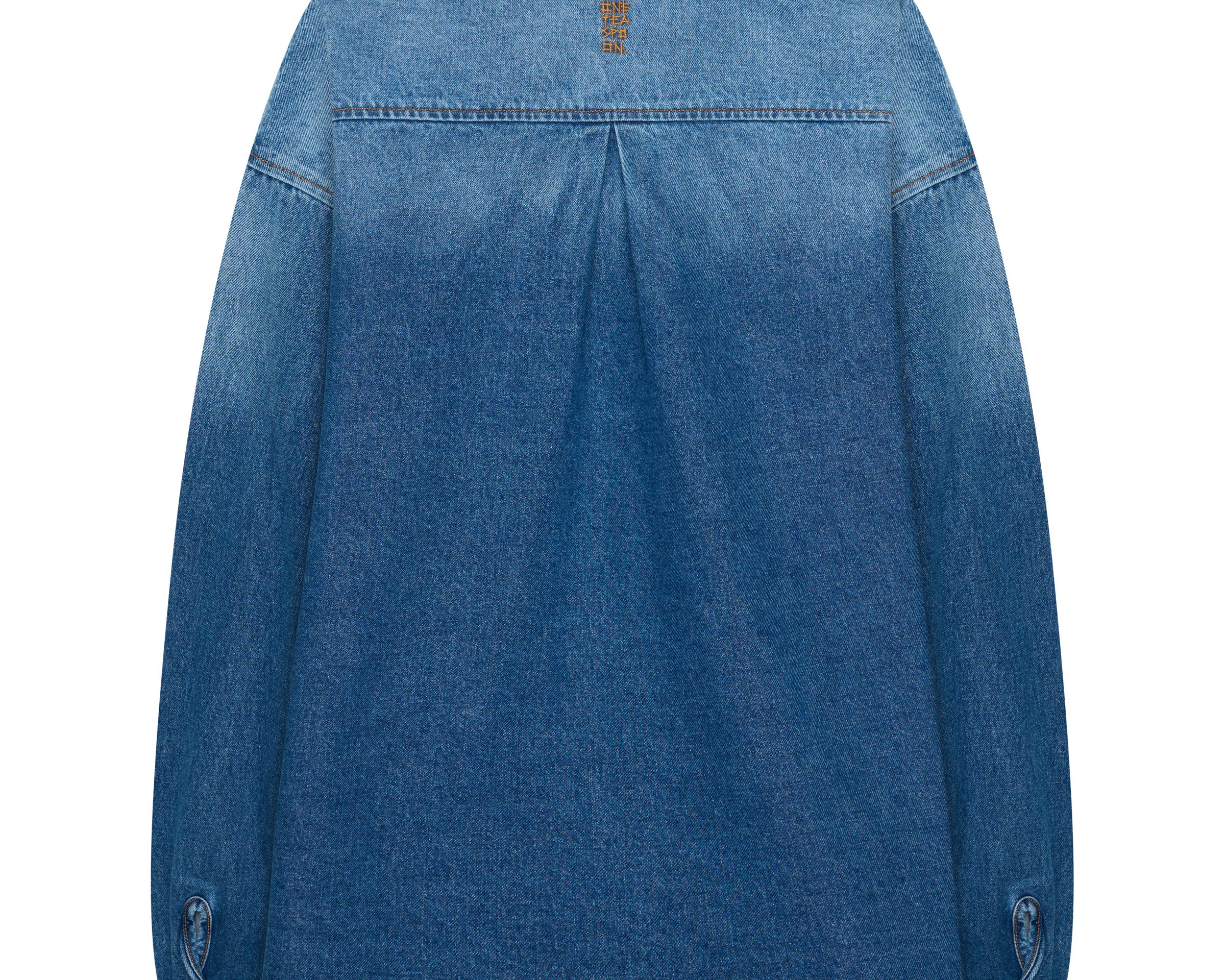 Oversized Denim Shirt - Pacifica Blue