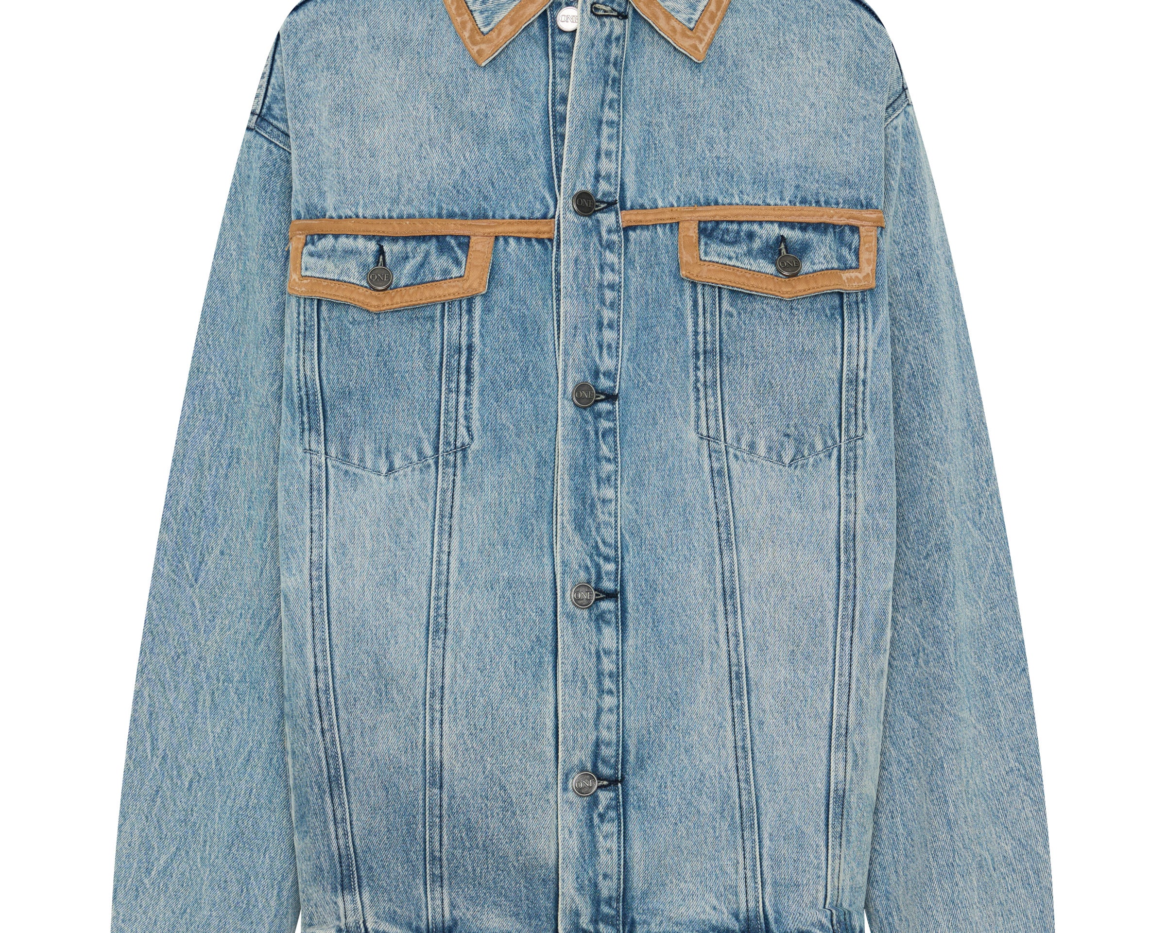 Rodeo Queen Boyfriend Denim Jacket - Salty Dog