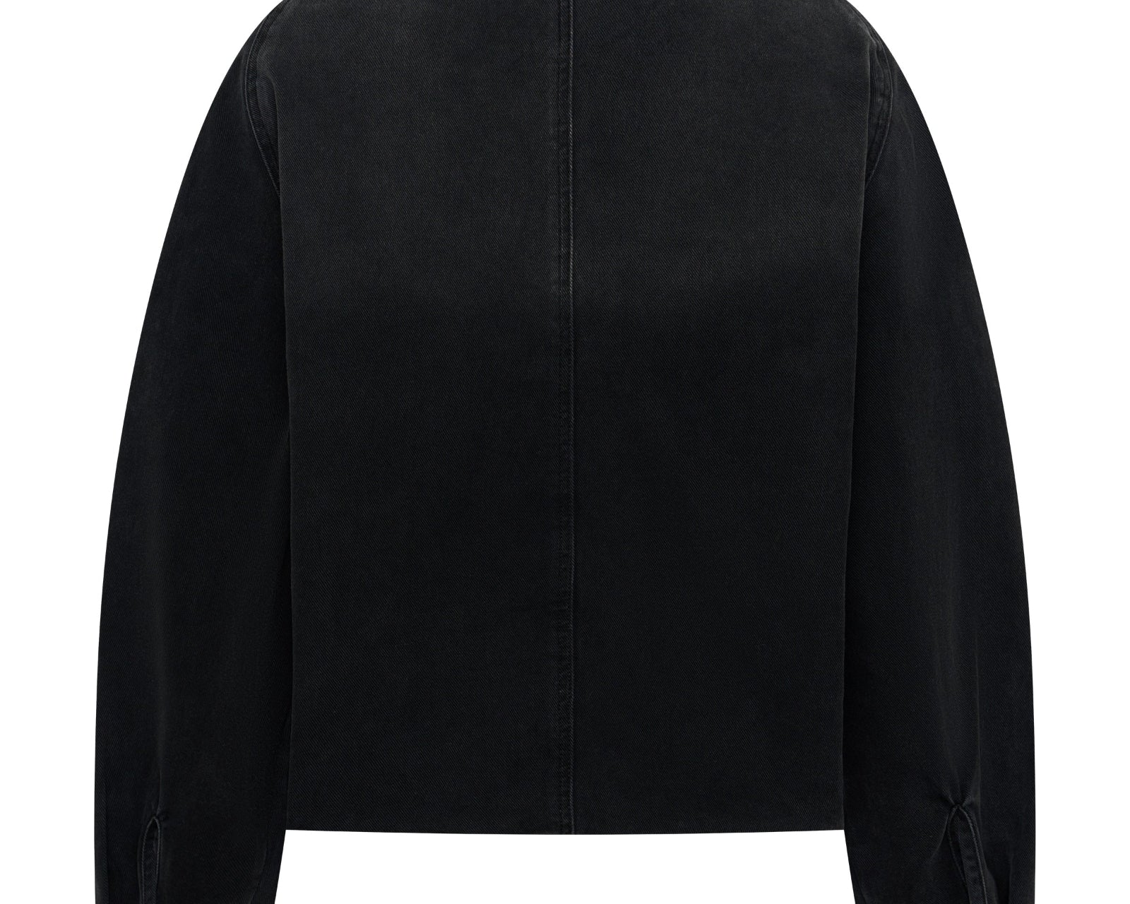 Harley Denim Bomber Jacket - Smokey Black