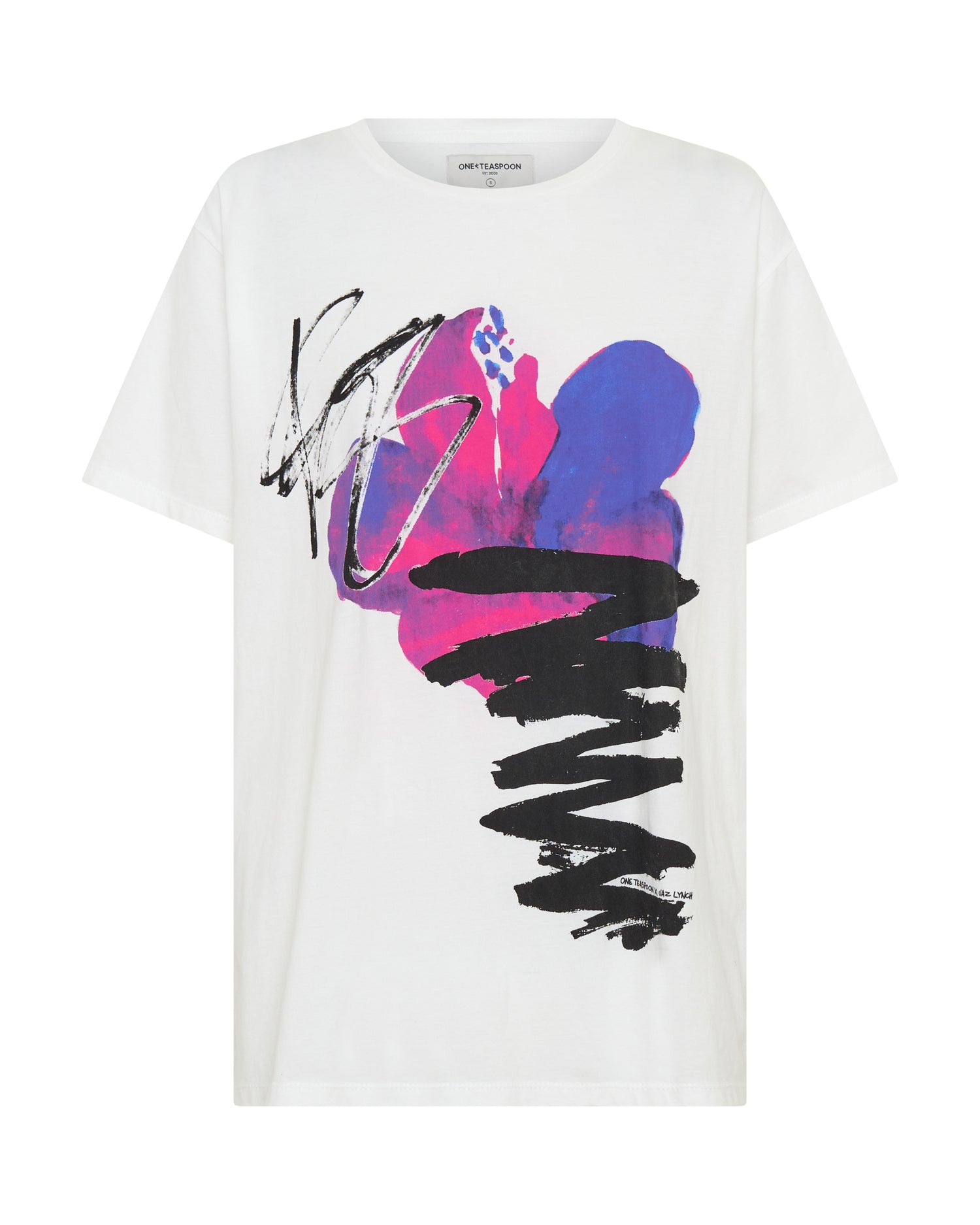 Art Boyfriend Tee - White