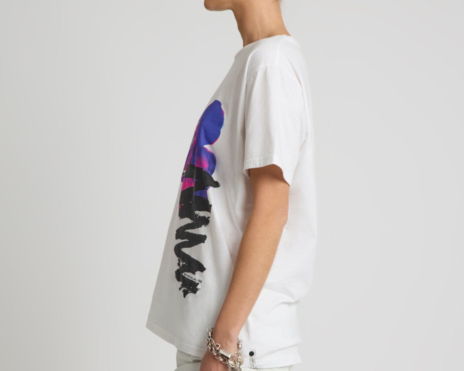 Art Boyfriend Tee - White