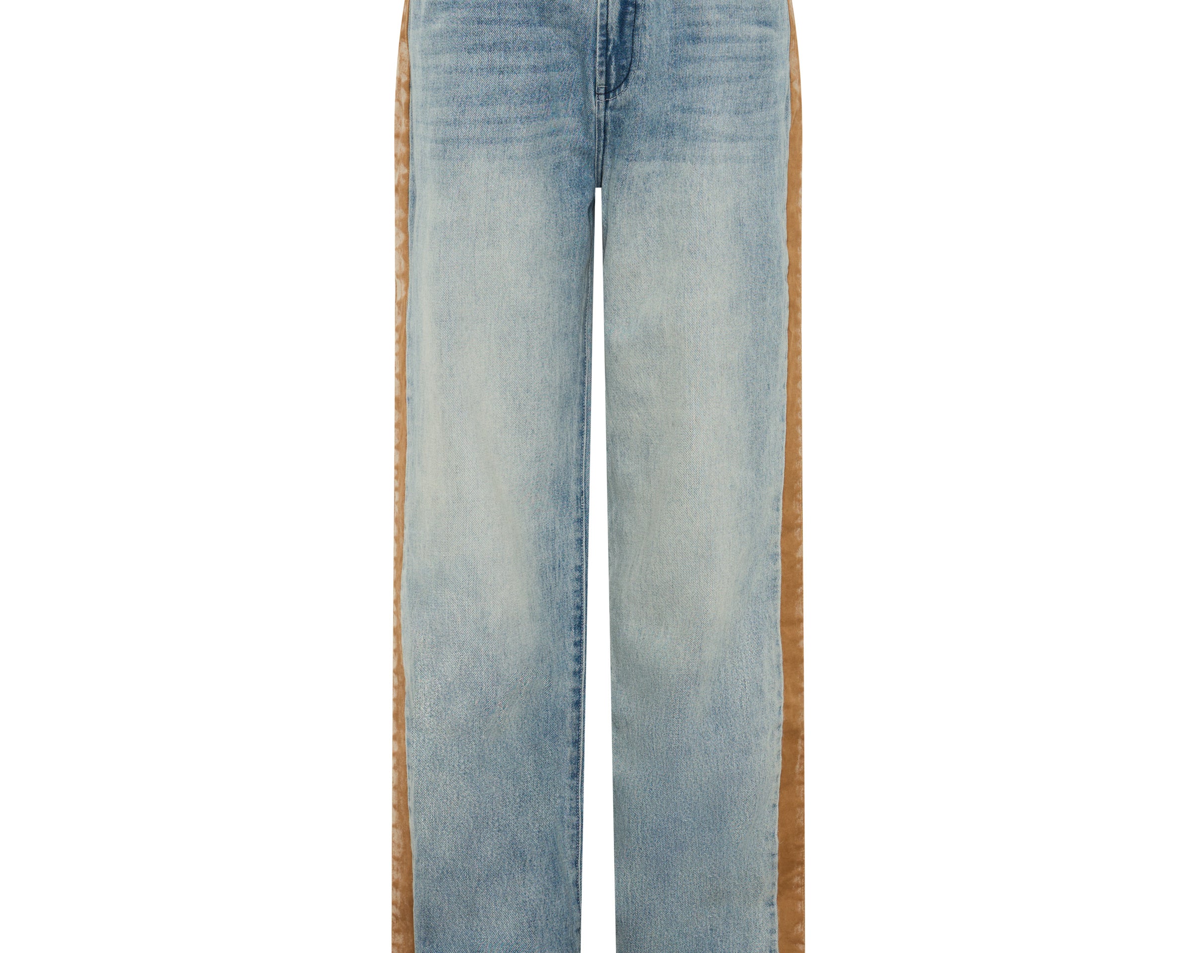 Rodeo Queen Icon High Waist Straight Leg Denim Jeans - Salty Dog