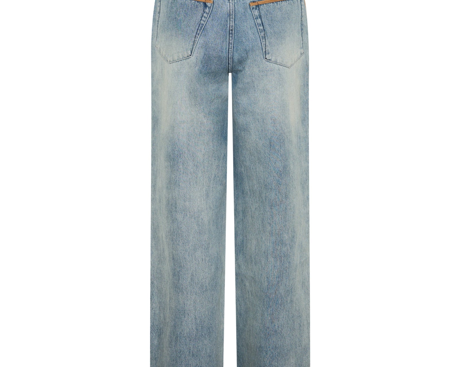 Icon High Waist Straight Leg Denim Jeans