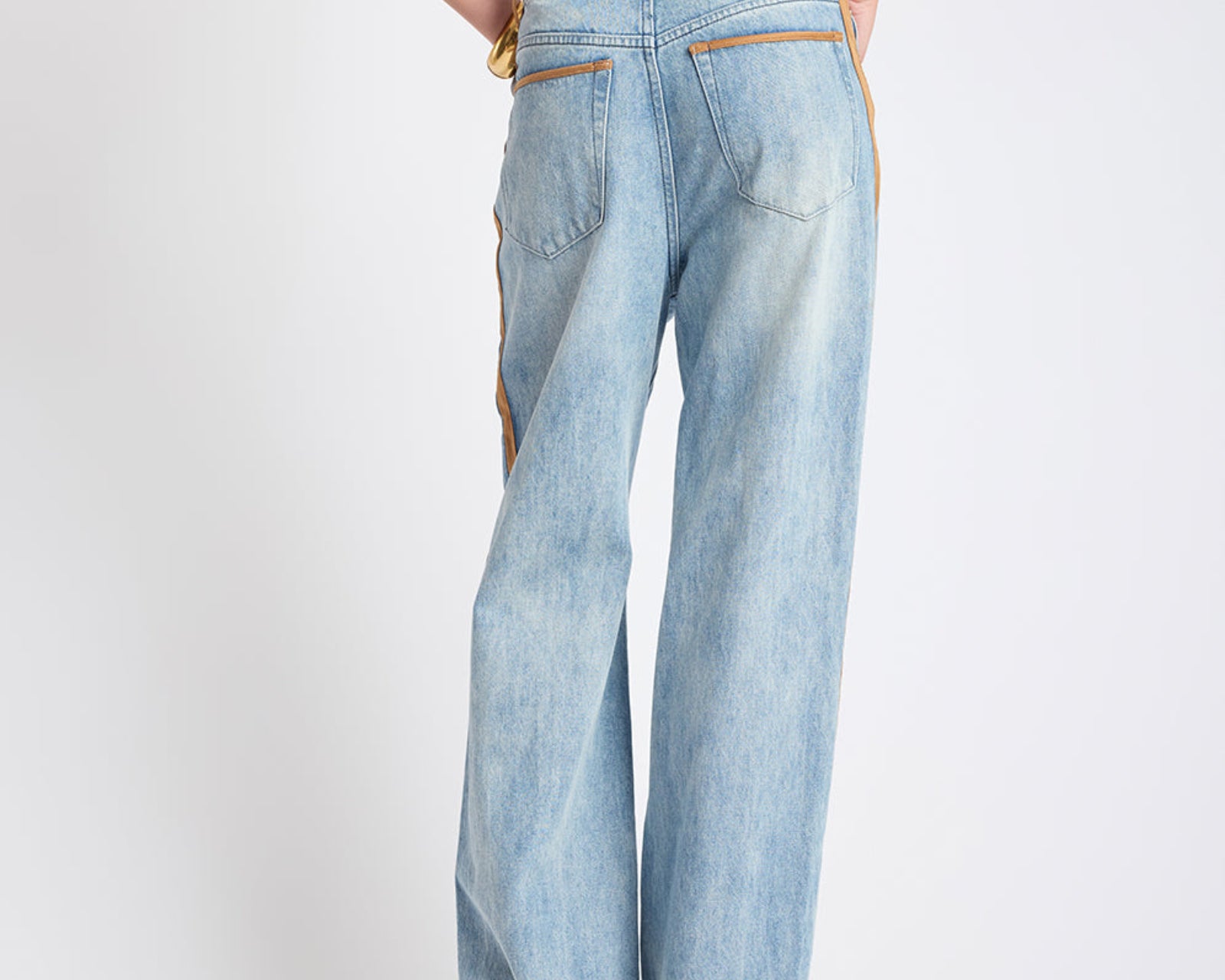 Icon High Waist Straight Leg Denim Jeans