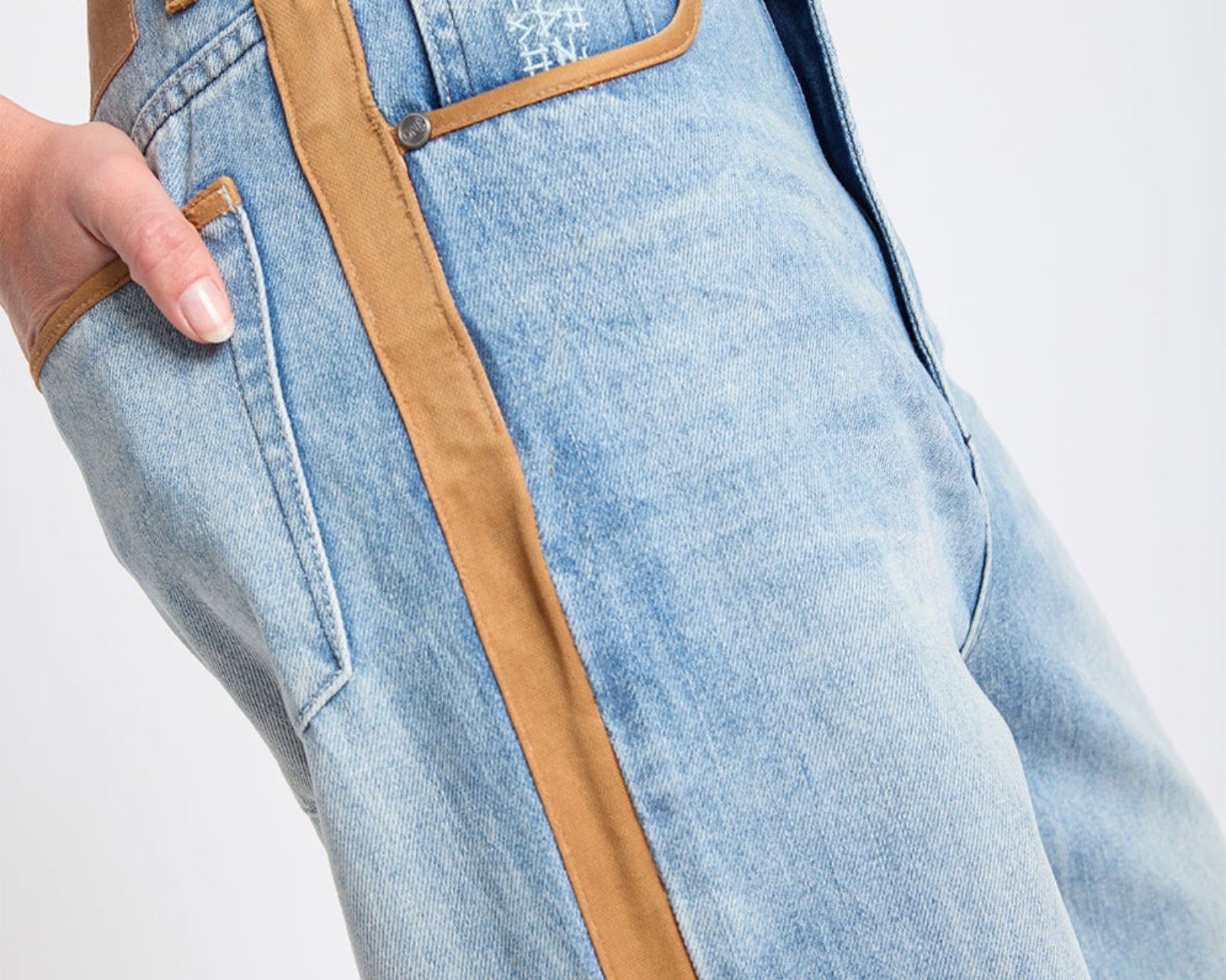 Icon High Waist Straight Leg Denim Jeans