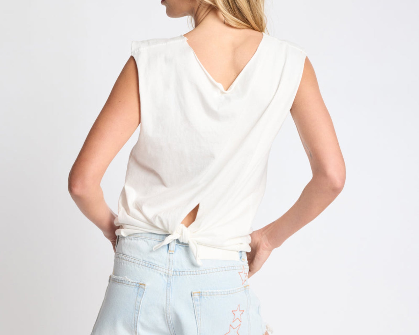 Vintage Tank Top - White