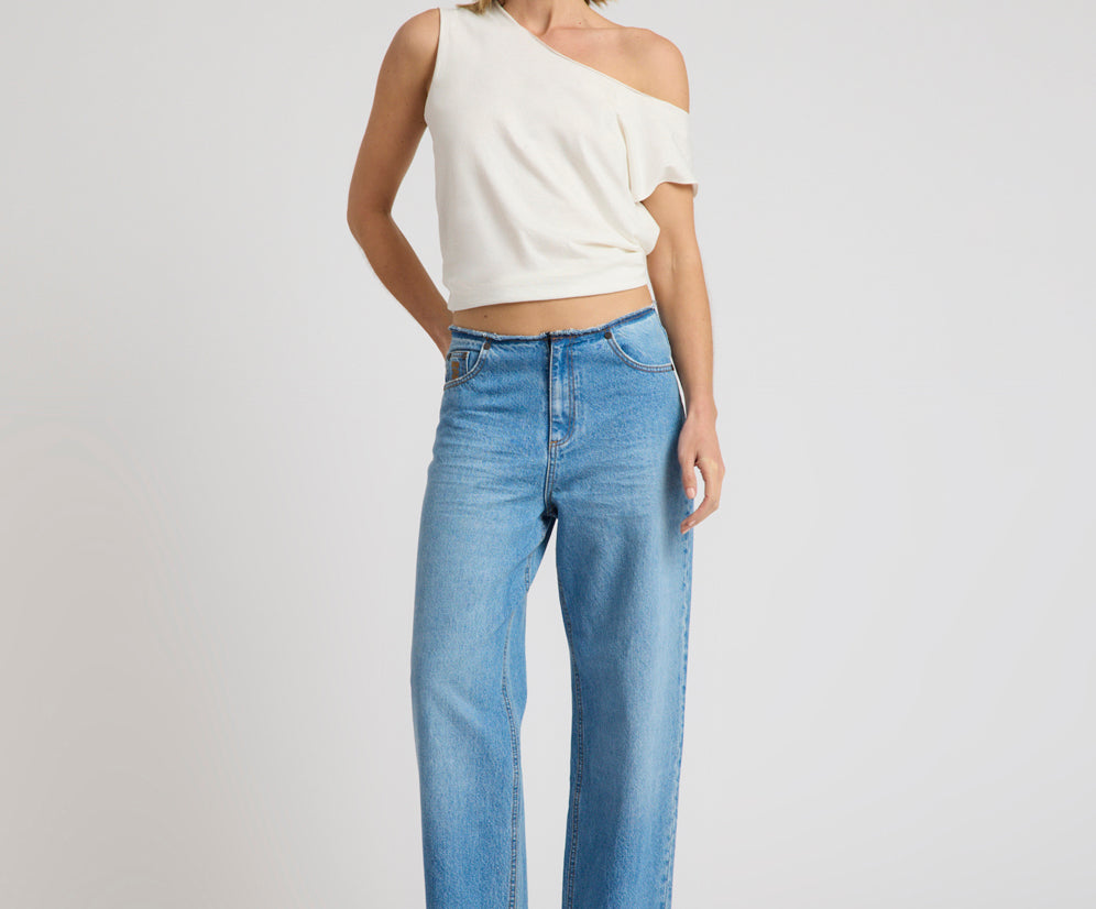 Vintage Tank Top - White