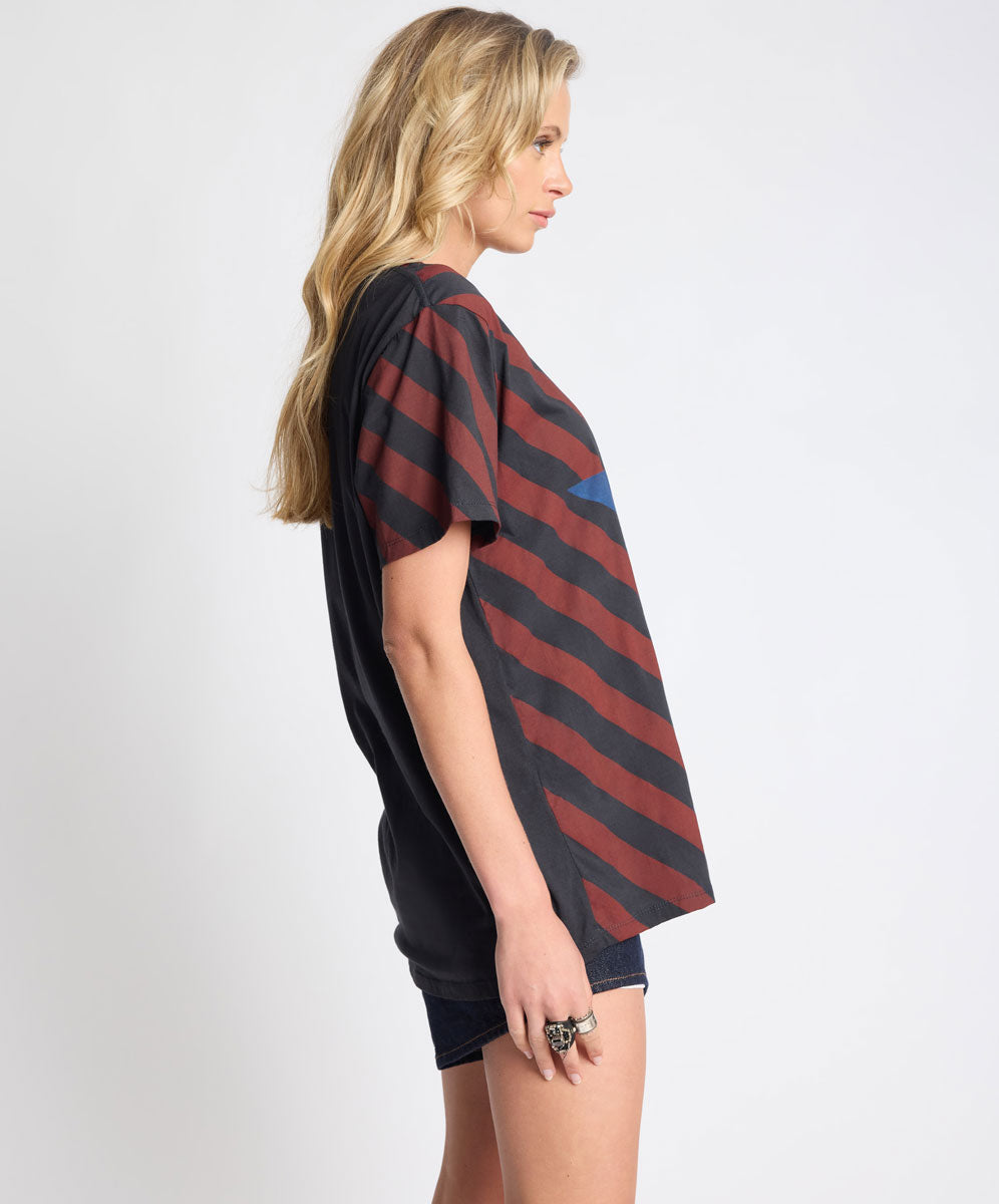 Vintage Ziggy Star Boyfriend Tee - Multi