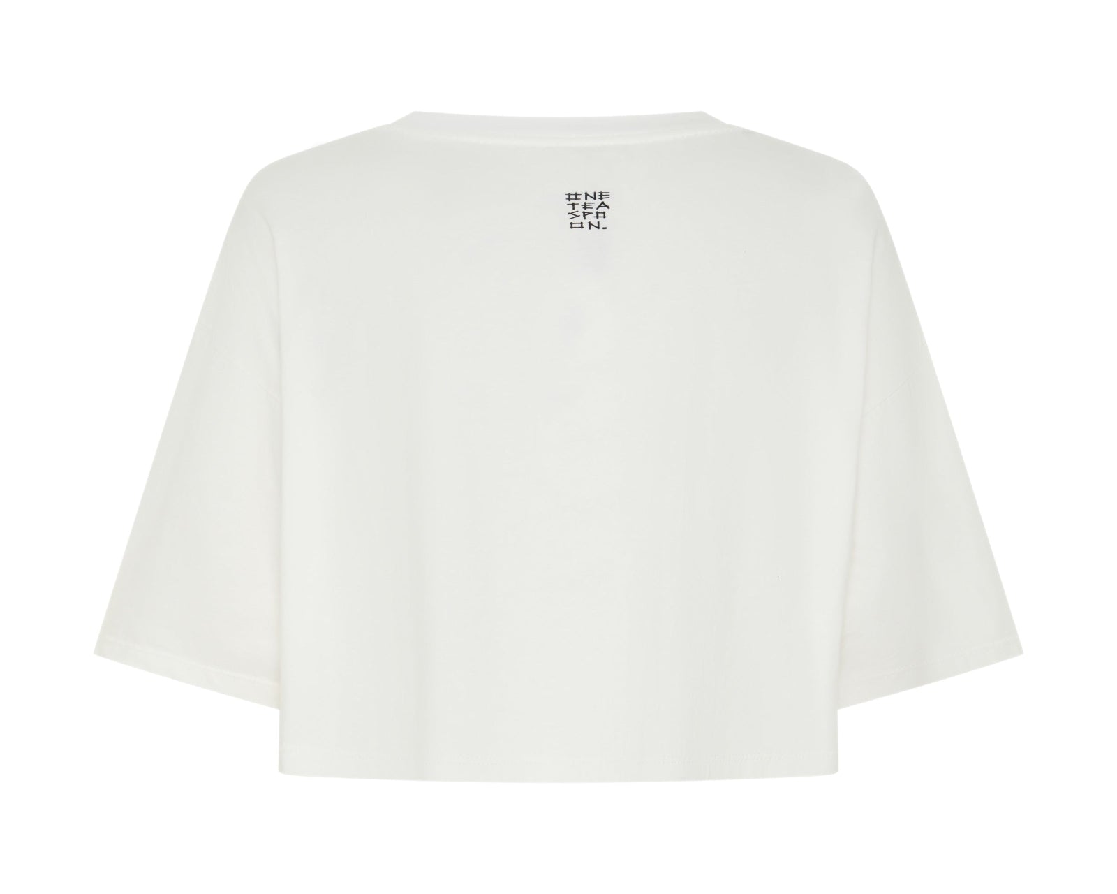 One Logo Boxy Crop Tee - Ivory