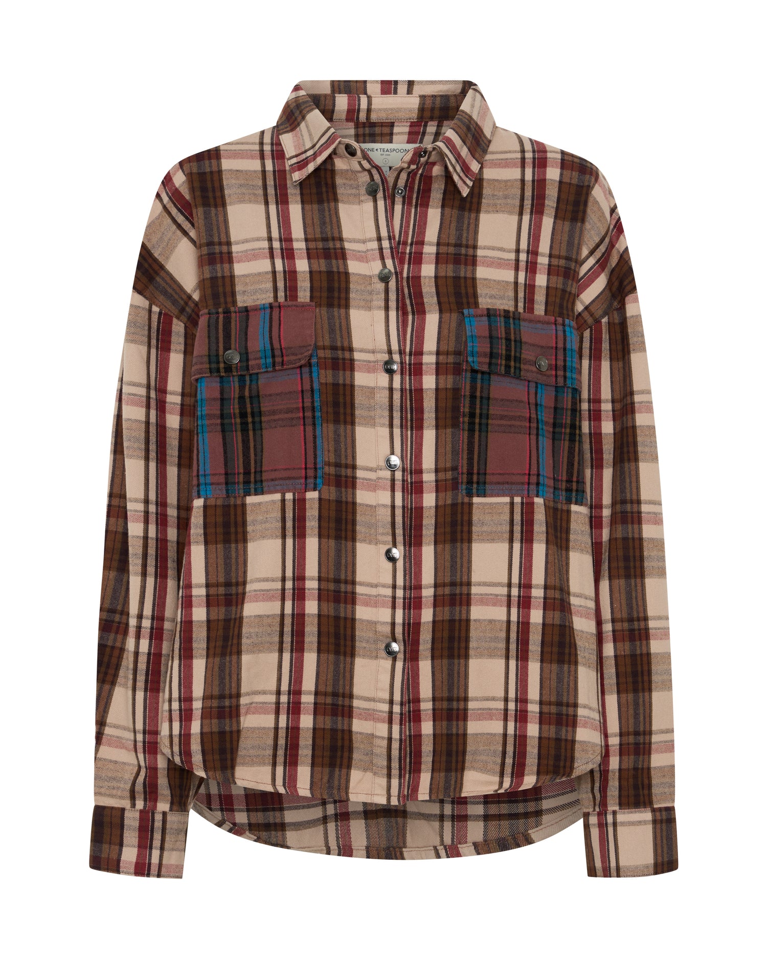 Prairie Check Daria Shirt - Sand Check