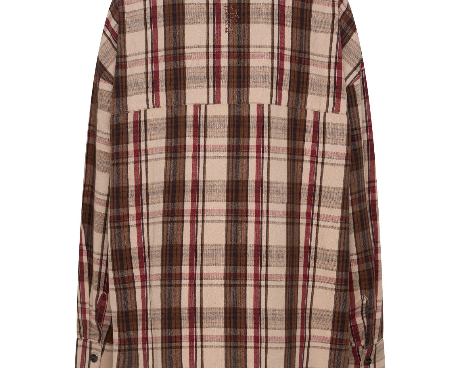 Prairie Check Daria Shirt - Sand Check