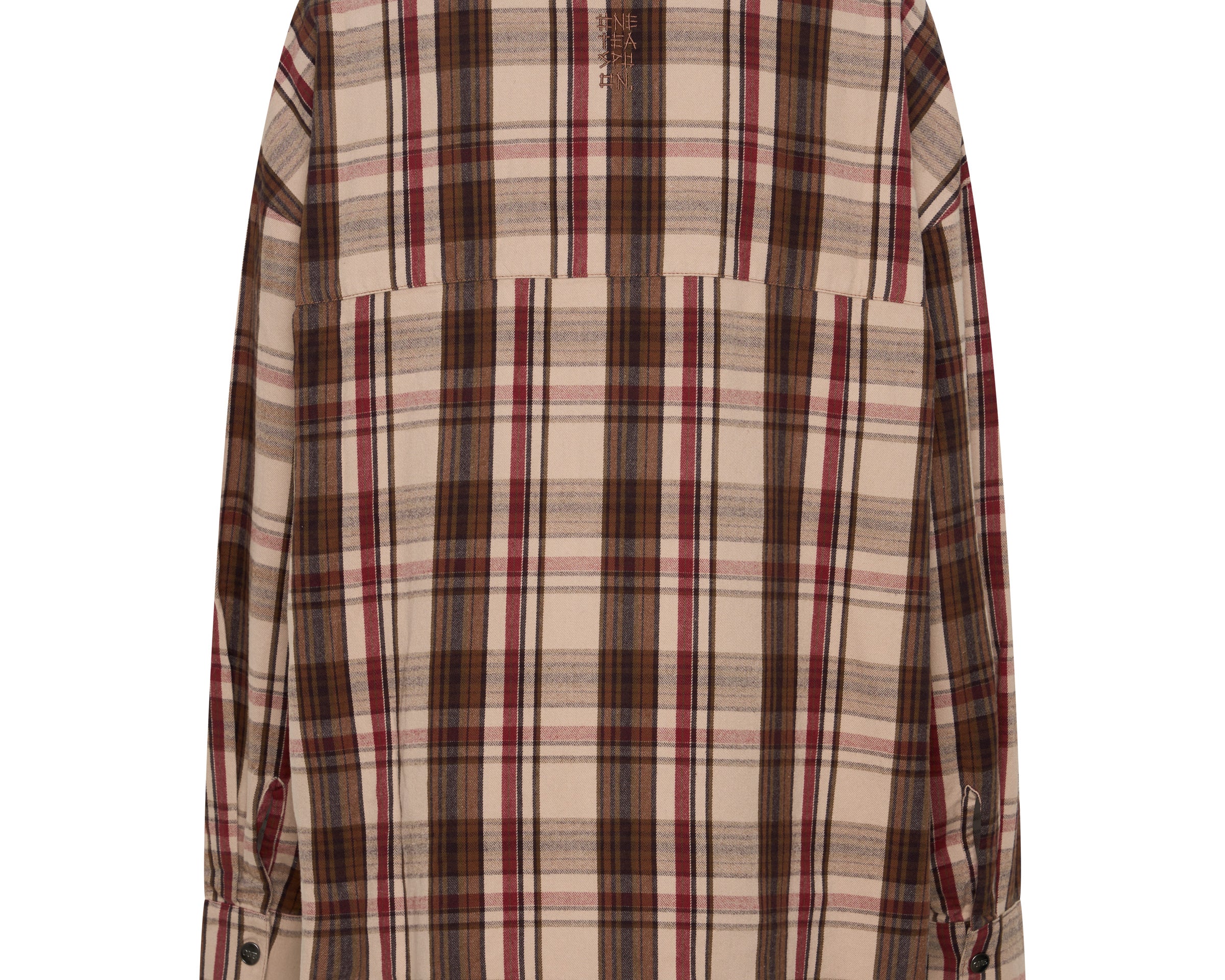 Prairie Check Daria Shirt - Sand Check