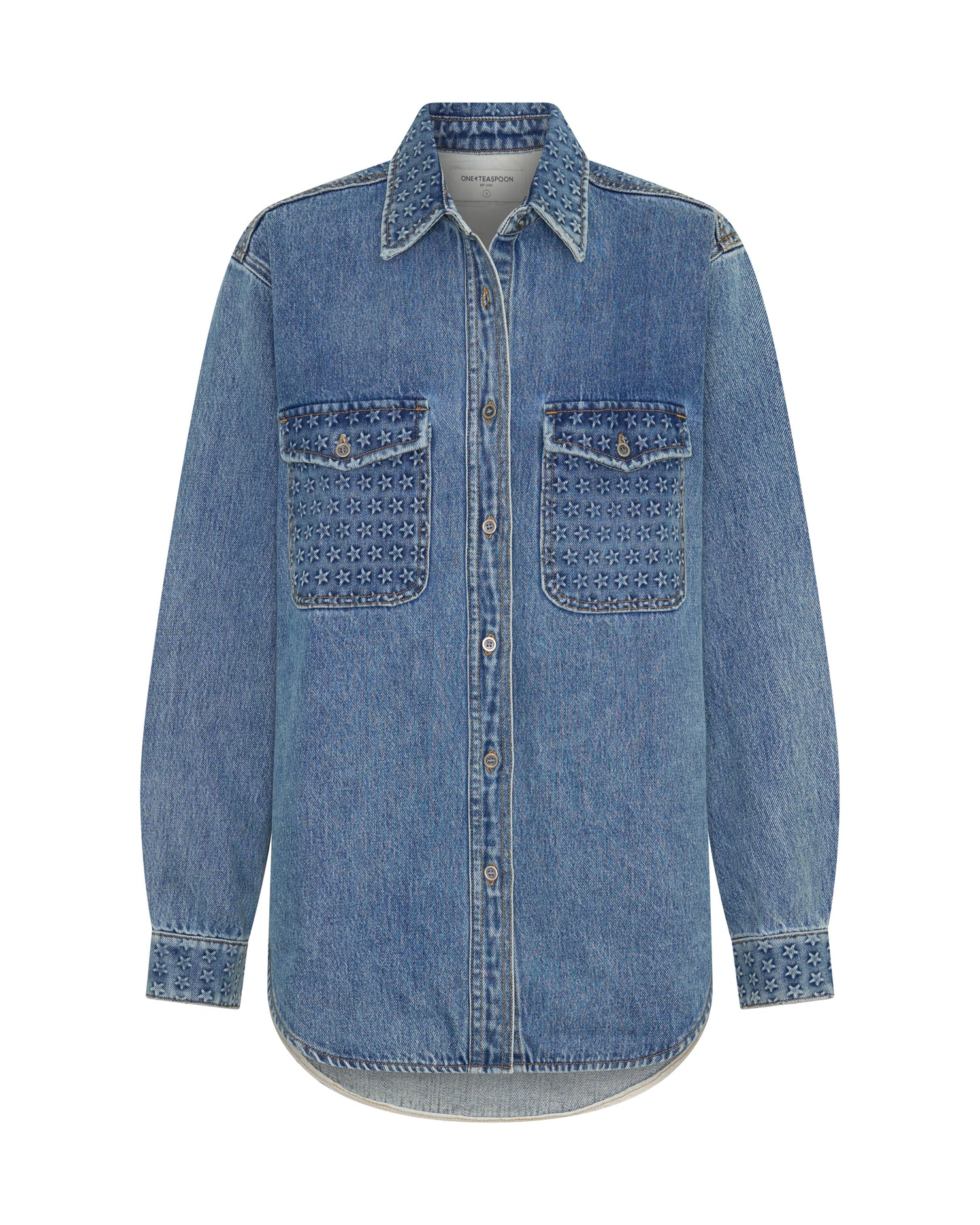 Starlight Everyday Denim Shirt - Salty Dog