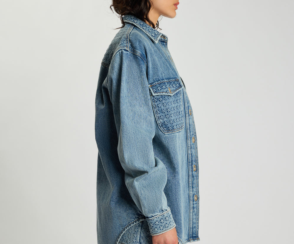 Starlight Everyday Denim Shirt - Salty Dog