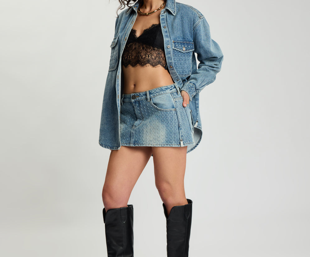 Starlight Everyday Denim Shirt - Salty Dog