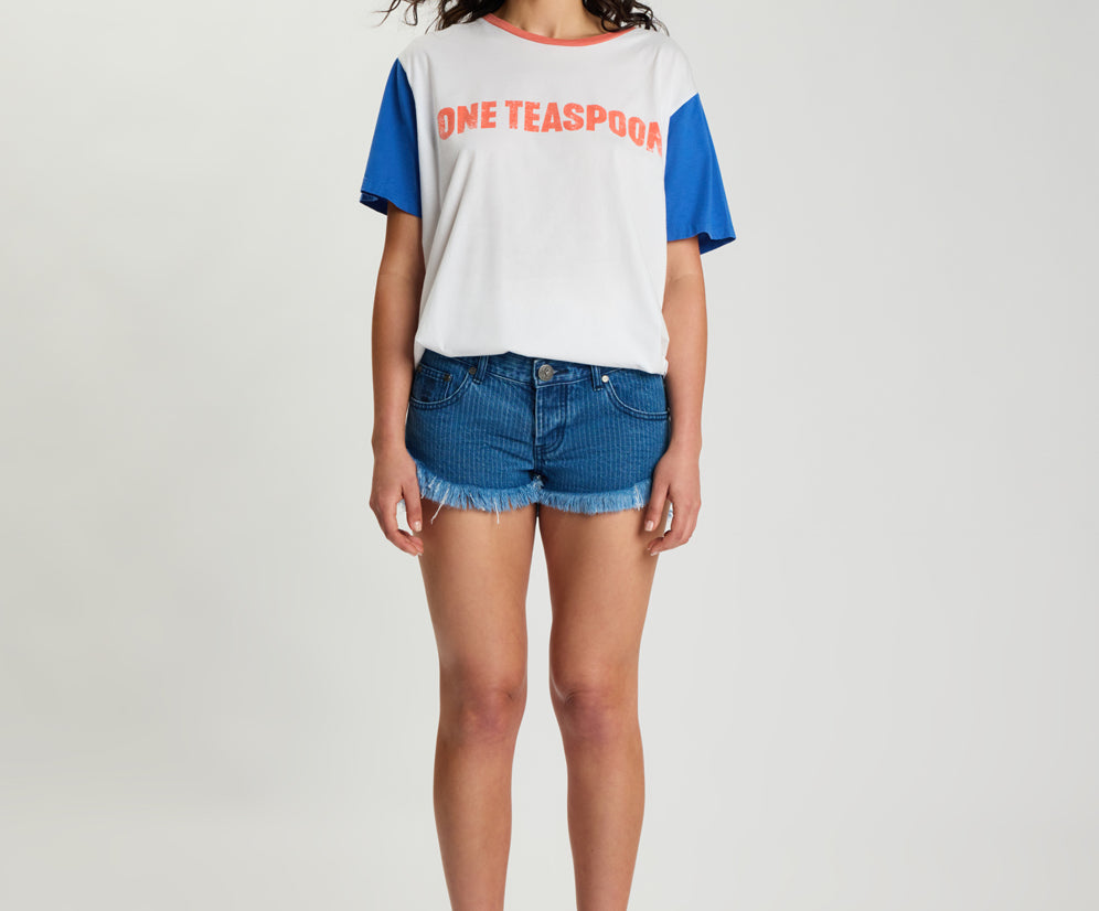 Game Day Boyfriend Tee - White
