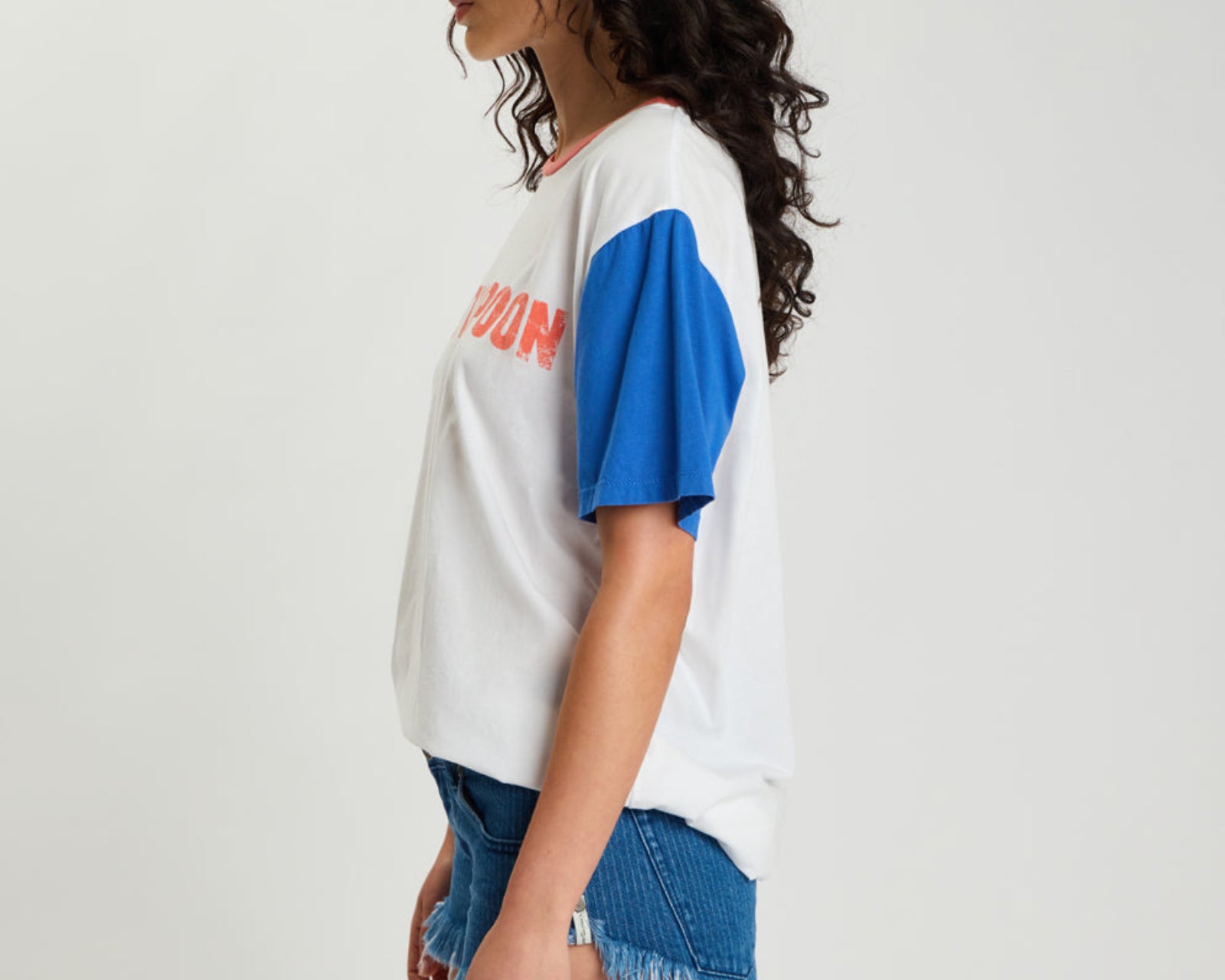 Game Day Boyfriend Tee - White