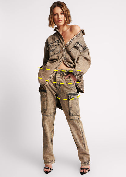 Cargo Motion Pants - Sand